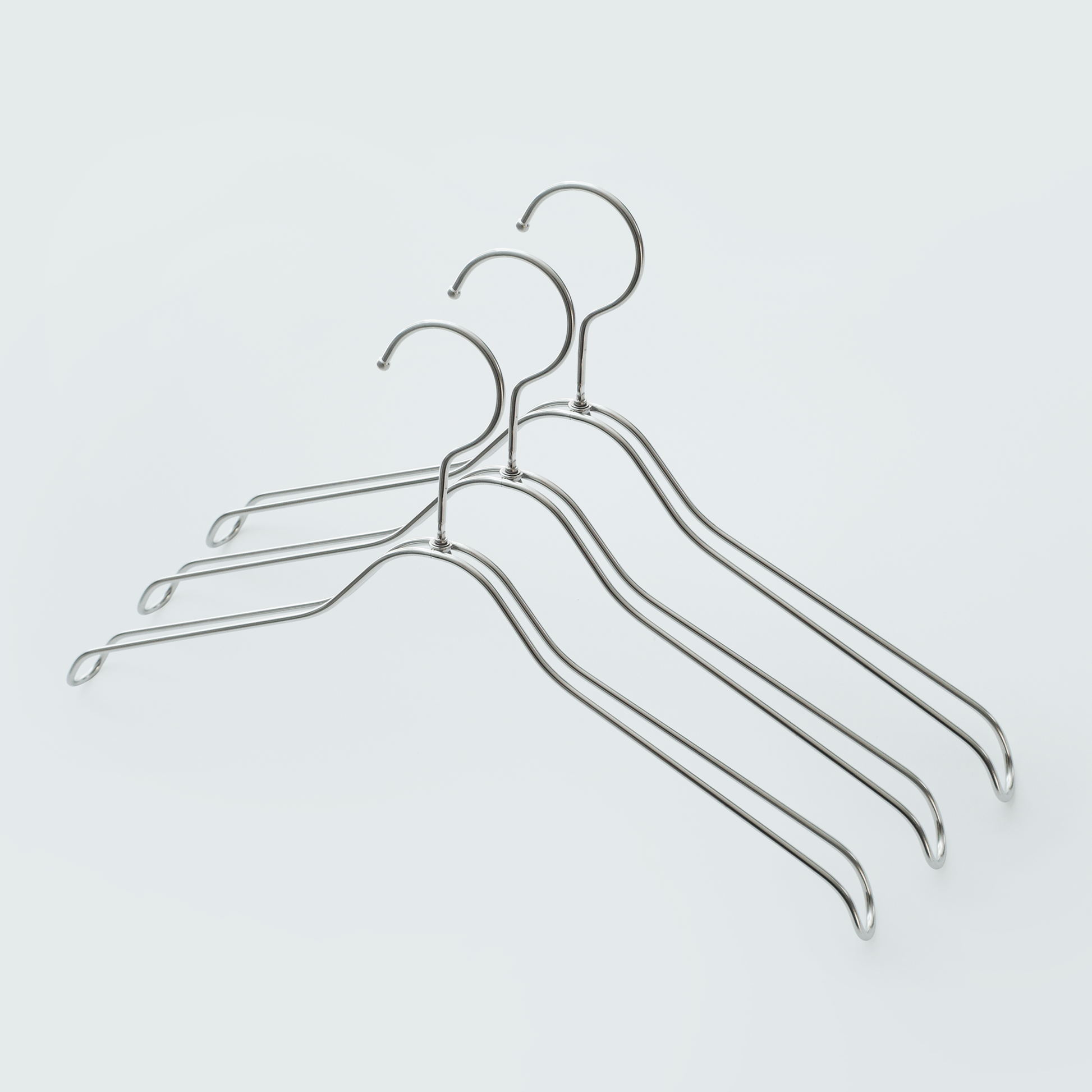 ステンレスハンガー3本セット
