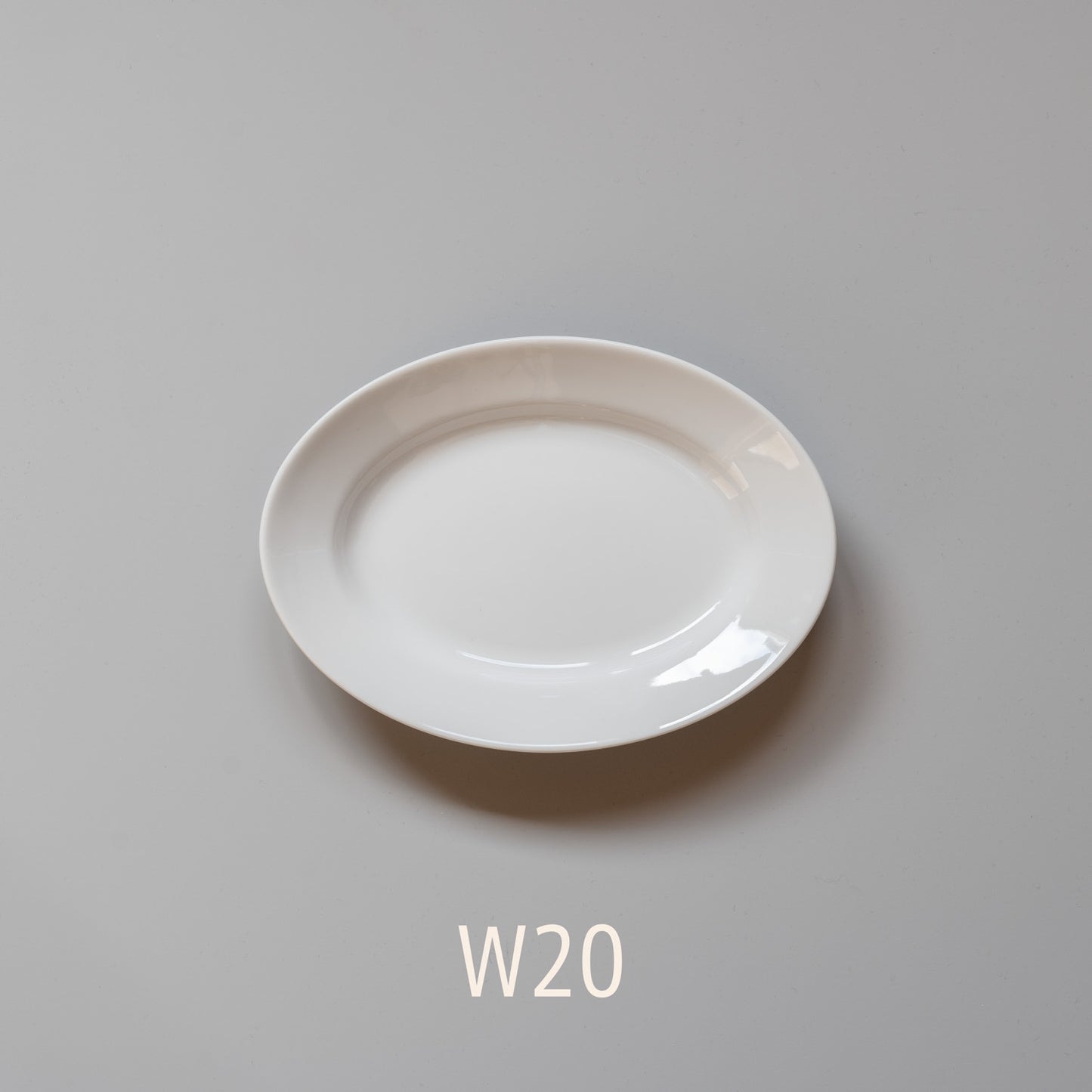 あのオーバルプレートW20