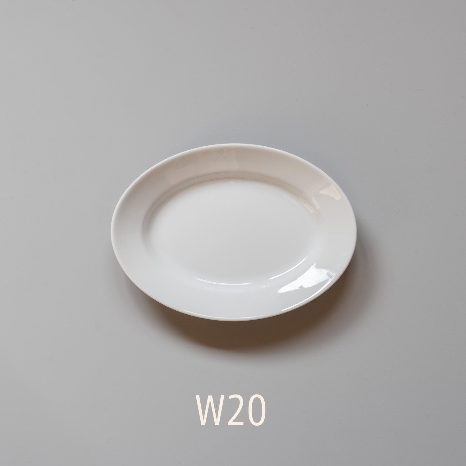あのオーバルプレートW20