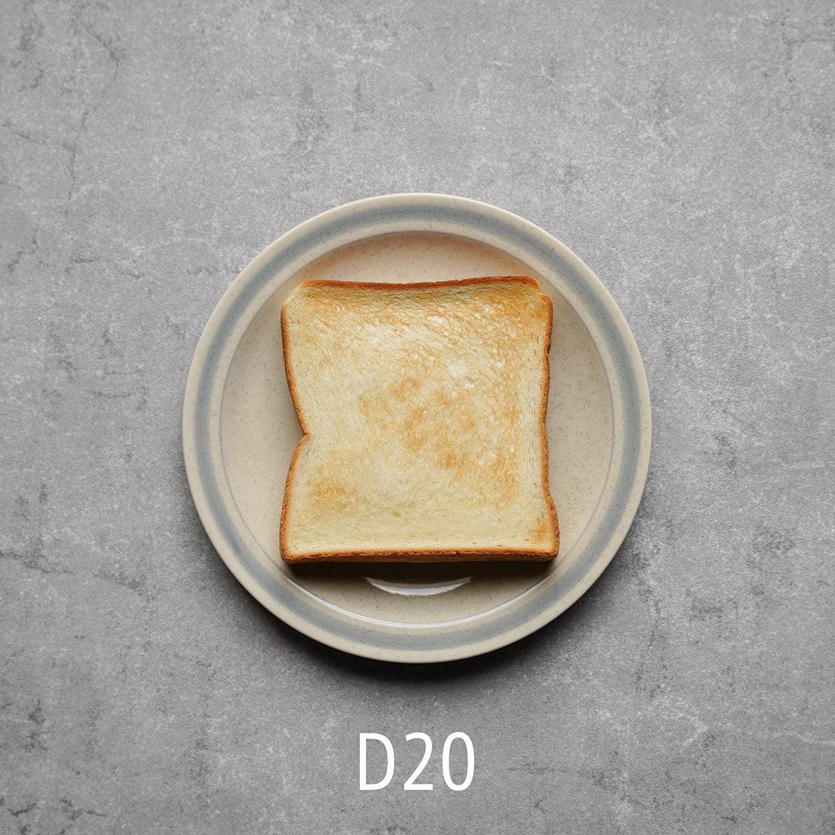 カフェプレート　ヴィンテージストーン直径20cm