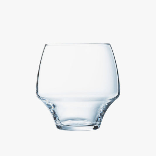 Set of 2 thin glass sommelier cups 