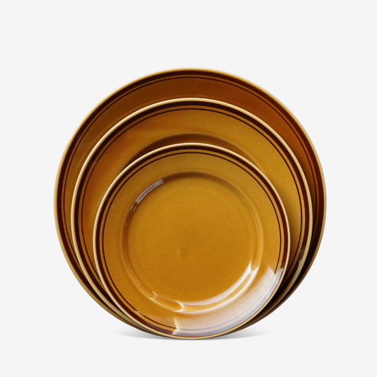 飴色のカフェプレート