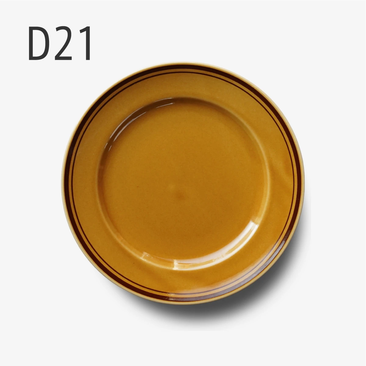 カフェプレート アンバー