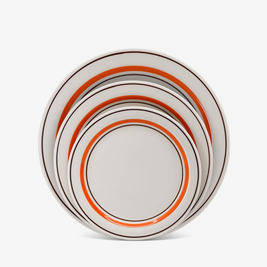 カフェプレートレトロオレンジ